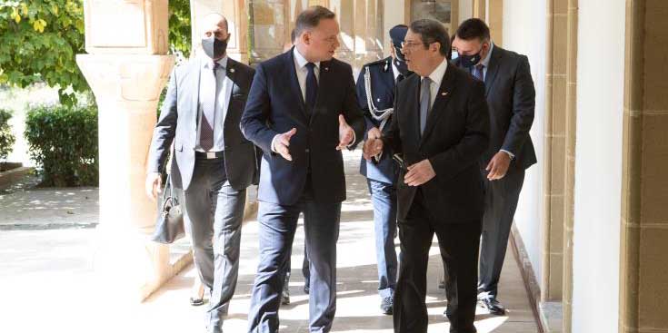 Πρόεδρος Ντούντα: Τα ψηφίσματα ΟΗΕ δείχνουν την «κατάλληλη λύση» Κυπριακού